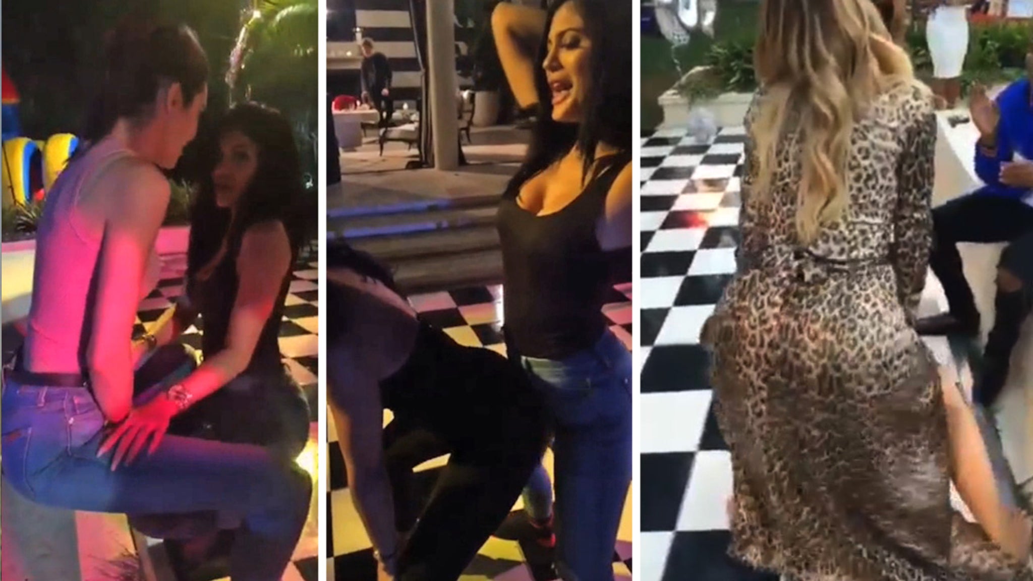 Kylie Jenner Khloe S Twerking Steals The Show At Graduation Party Video