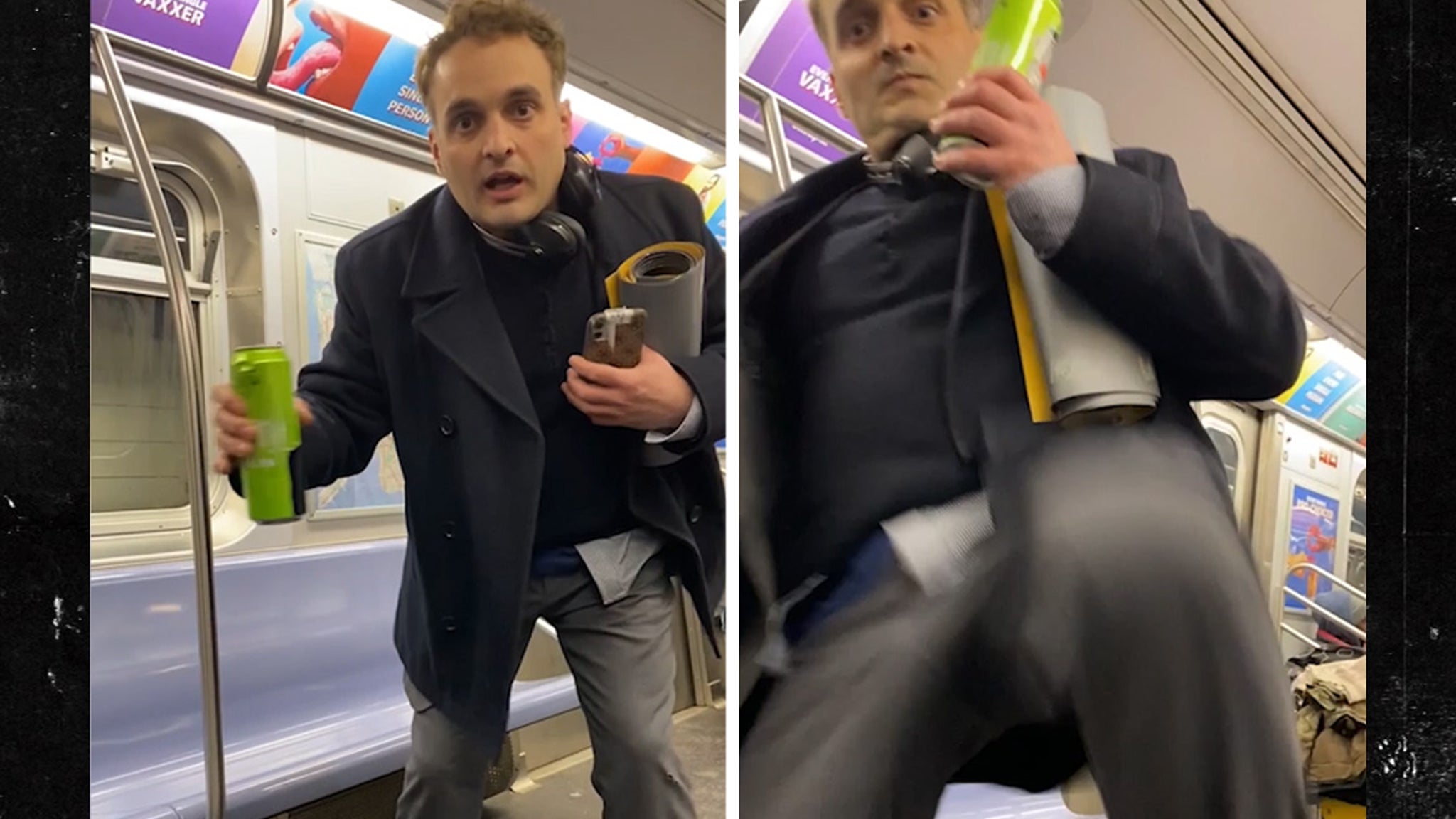 Actor Micah Beals Filmed Harassing Subway Passengers Over COVID Masks – TMZ