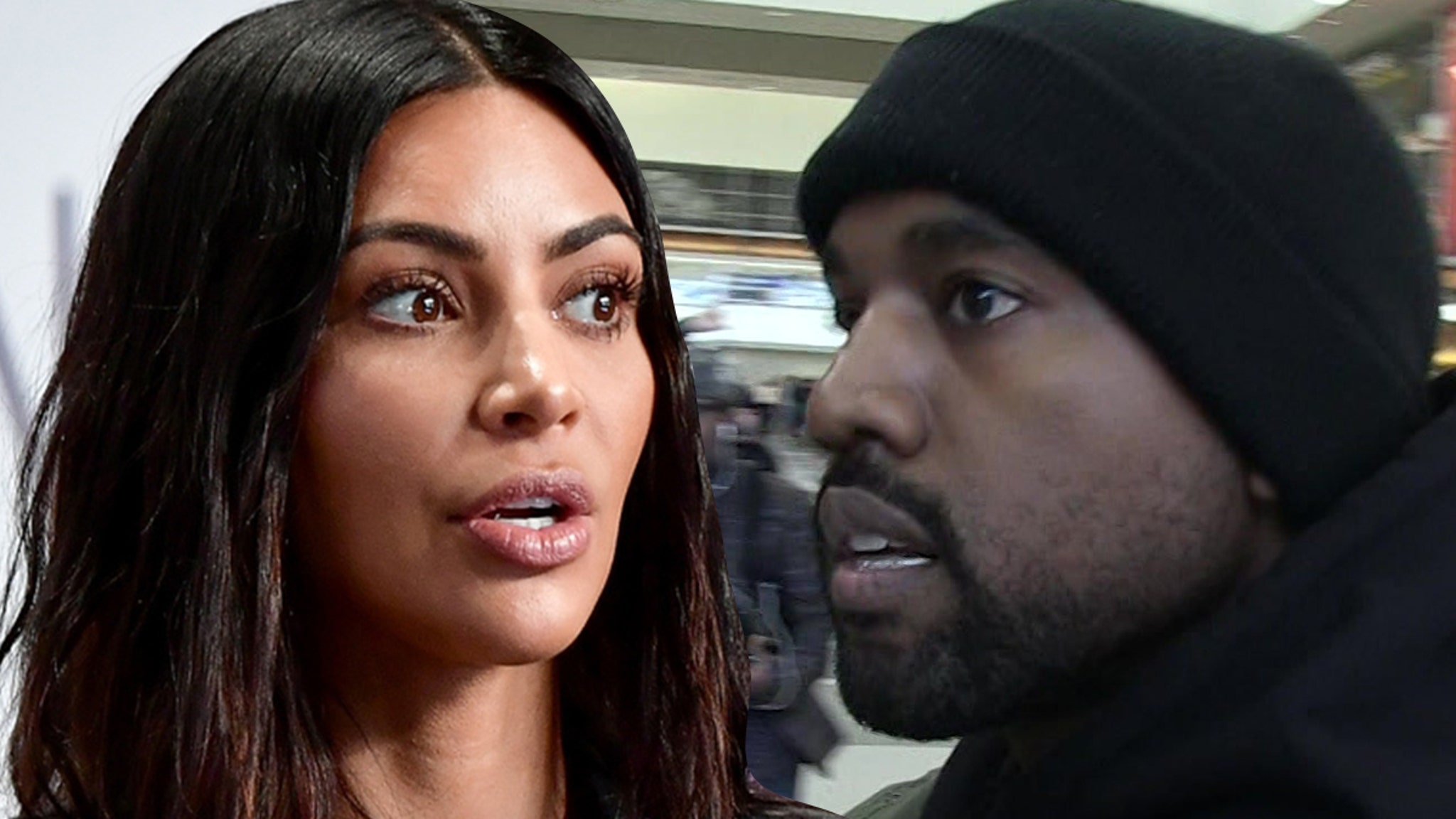 Kim Kardashian Calls Out Kanye West, I'm Not Keeping the Kids from You