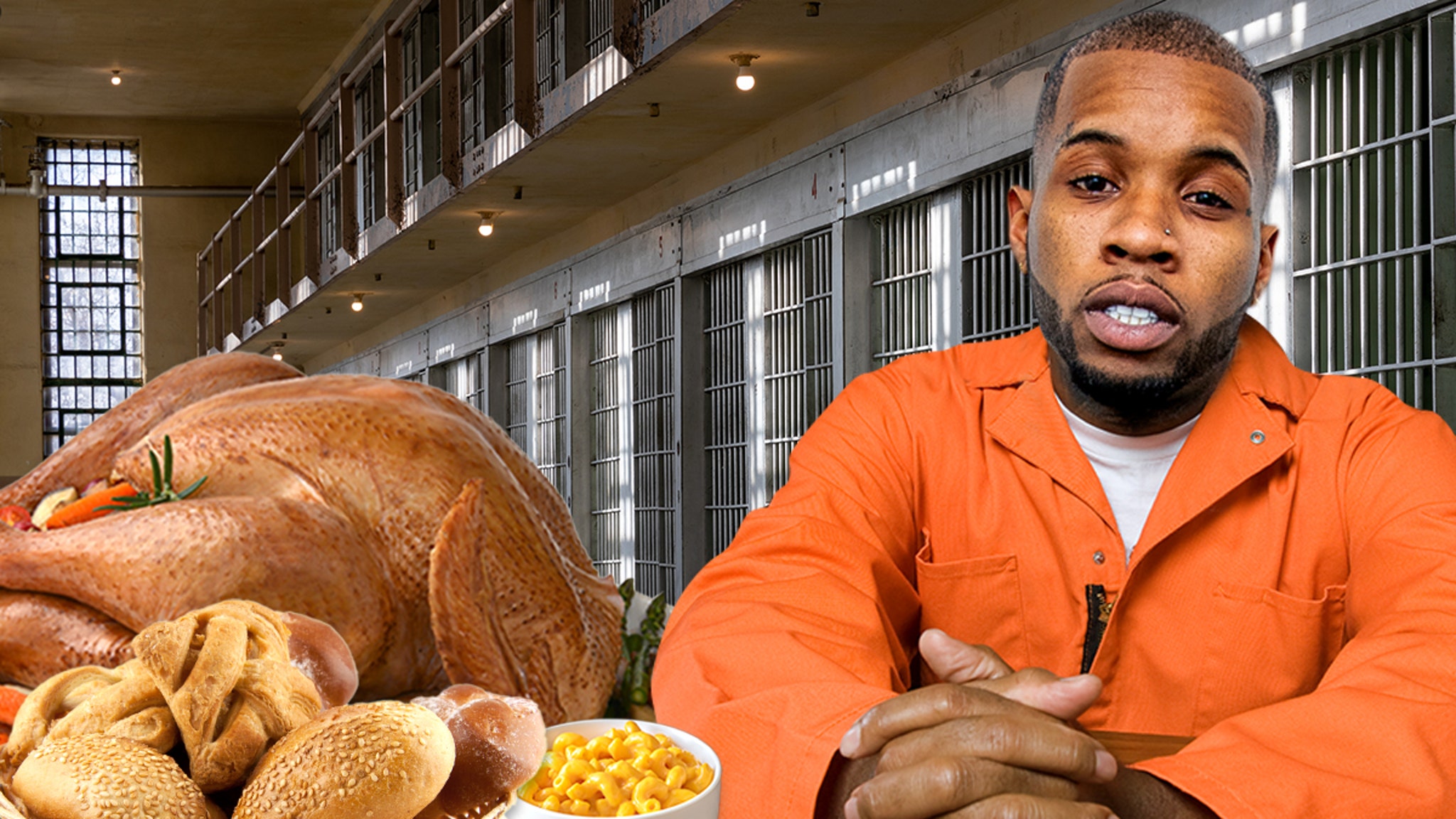 Tory Lanez s Christmas Dinner From Jail Includes Turkey Pumpkin Muffin