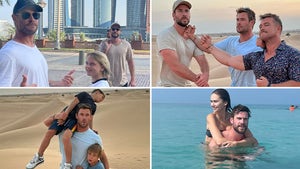 The Hemsworth Bros Take On Abu Dhabi!