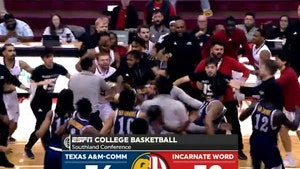 Wild Brawl Breaks Out In Handshake Line After College Basketball Game