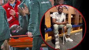 Usain Bolt Ruptures Achilles, Stretchered Off Soccer Field During Charity Game
