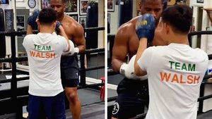 Russell Wilson Shows Off Muscular Physique In Boxing Session