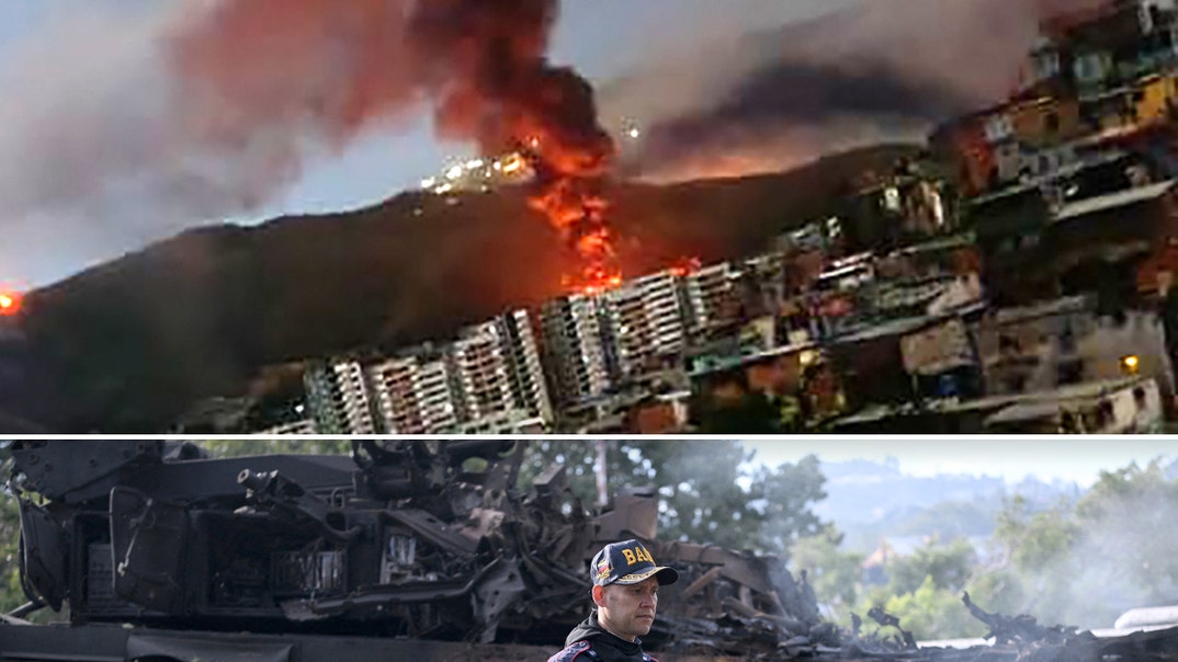 Destruction in Venezuela getty launch 