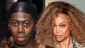 J Alexander and tyra banks getty 1