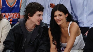 Timothée Chalamet and Kylie Jenner getty 1