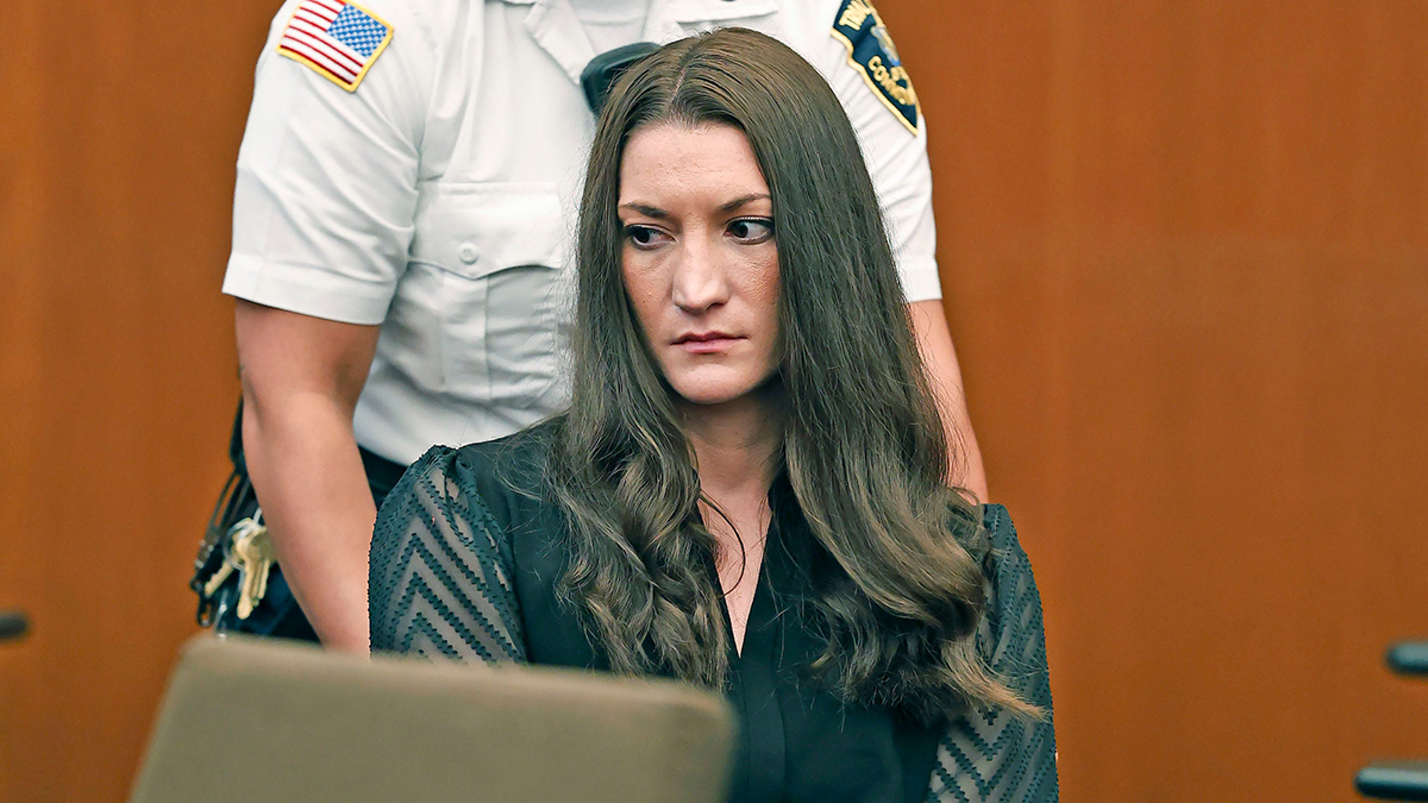Accused Child Murderer Lindsay Clancy Holds Haunting Expression in Court Hearing