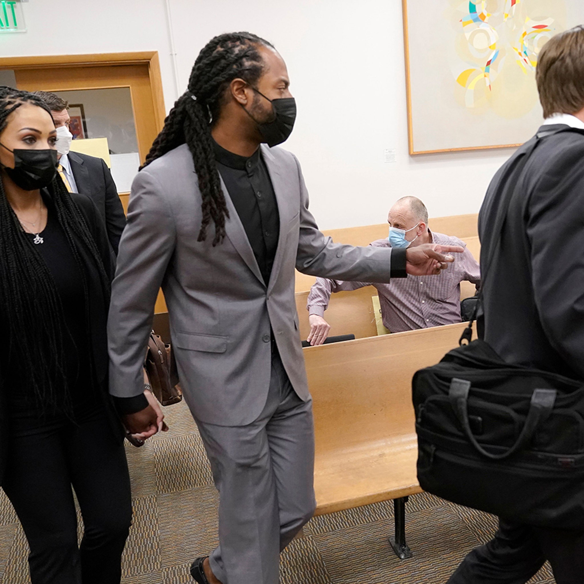 NFL star Richard Sherman pleads guilty in domestic incident and is ordered  to two years court supervision