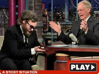 Joaquin & Letterman: Click to watch