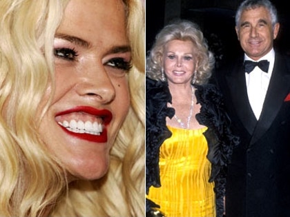 Anna Nicole Smith and the Fredrick von Anholt and Zsa Zsa Gabor