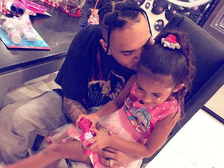 Chris Brown and Royalty -- The Cute Pics