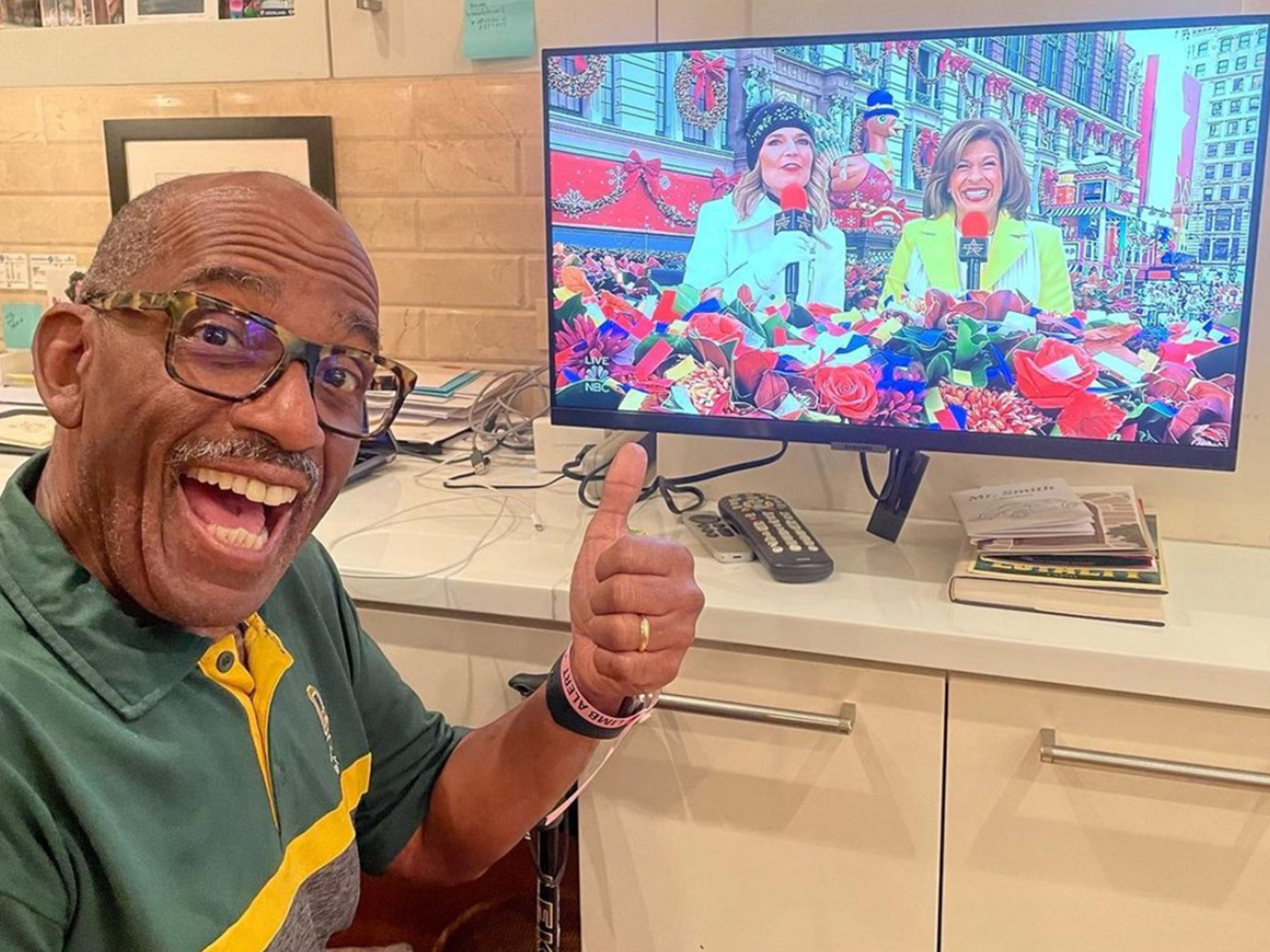 Al Roker Misses Thanksgiving Day Parade, Watches from Home After Hospital Stay - TMZ (Picture 1)