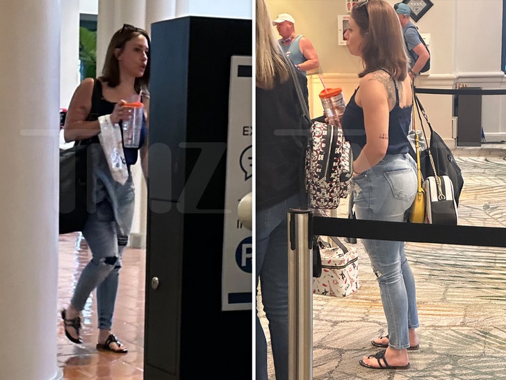 Casey Anthony Checks into Walt Disney World Resort Hotel with Friend