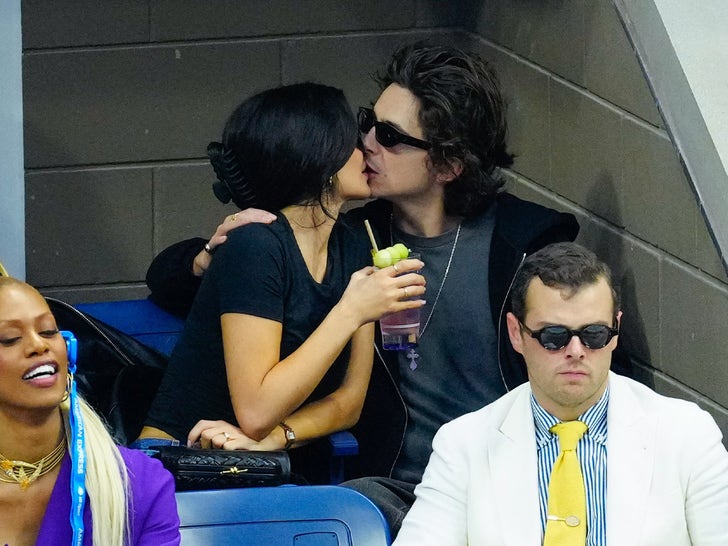 Kylie Jenner and Timothée Chalamet Make Out At US Open