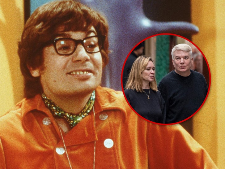 ‘Austin Powers’ Star Mike Myers Strolls the Streets of London Unnoticed