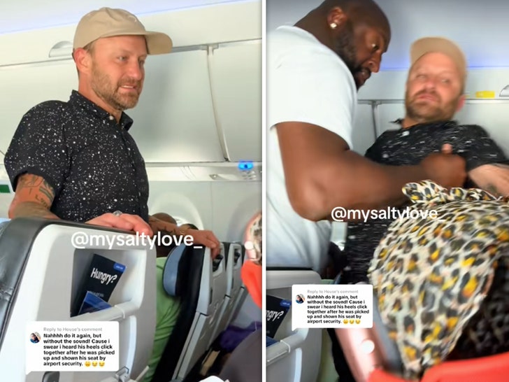 airplane passenger moved into seat altercation 1
