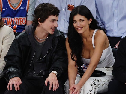 Timothée Chalamet and Kylie Jenner getty 1