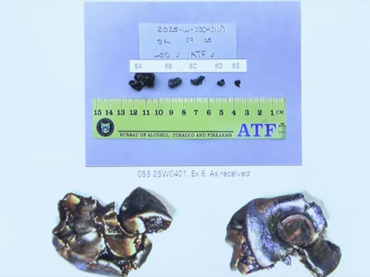 tyler robinson charlie kirk bullet fragments handout 1