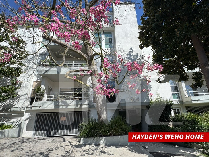 Hayden's WeHo Home tmz wm