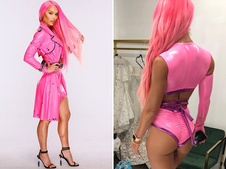 Eva Marie Selling Pink Ring Gear