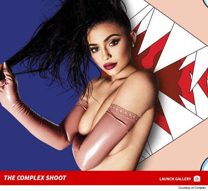 Kylie Jenner and Takashi Murakami -- The Complex Magazine Cover