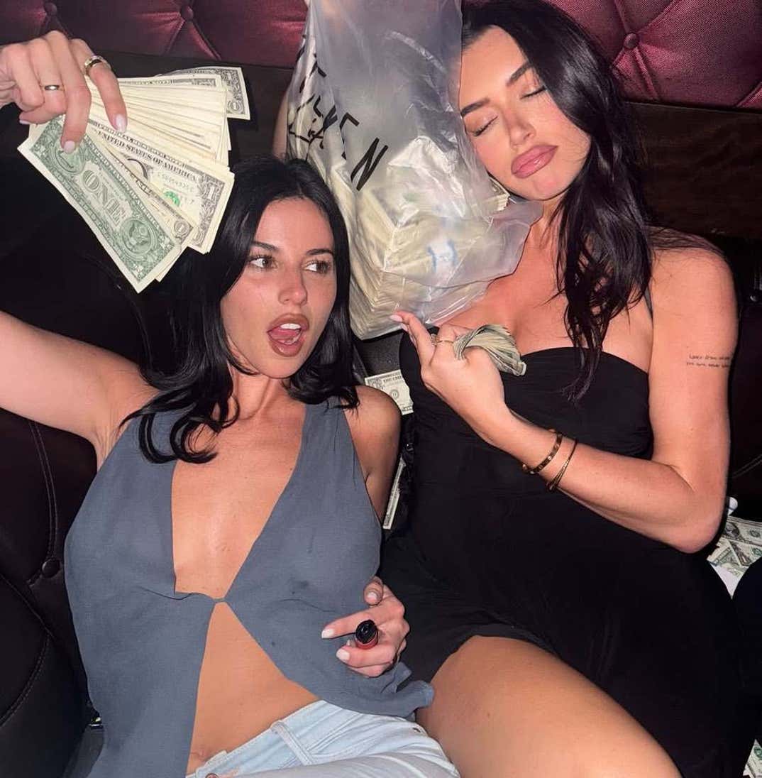 Victoria Villarroel and Stassie Karanikolaou