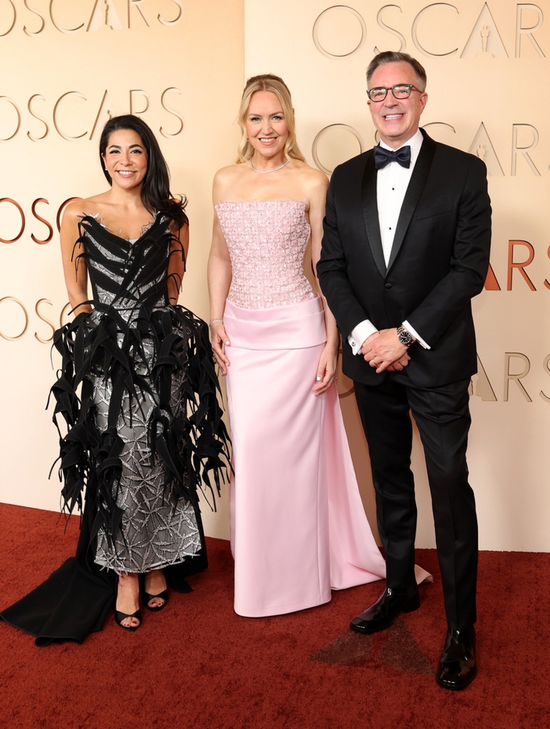 (L-R) Amy Homma, Director & President, Academy Museum, Lynette Howell Taylor, President, AMPAS and Bill Kramer, CEO, AMPAS GettyImages-2266671049