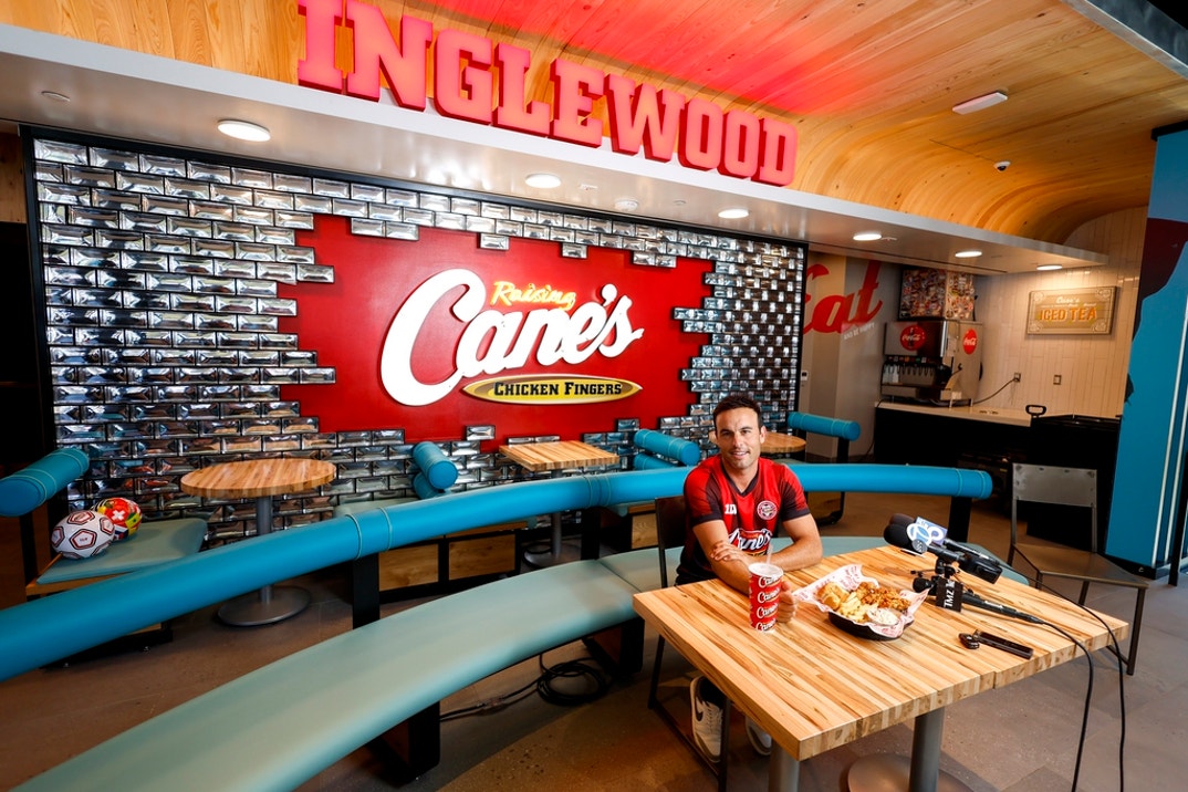 Landon Donovan Raising Canes 10