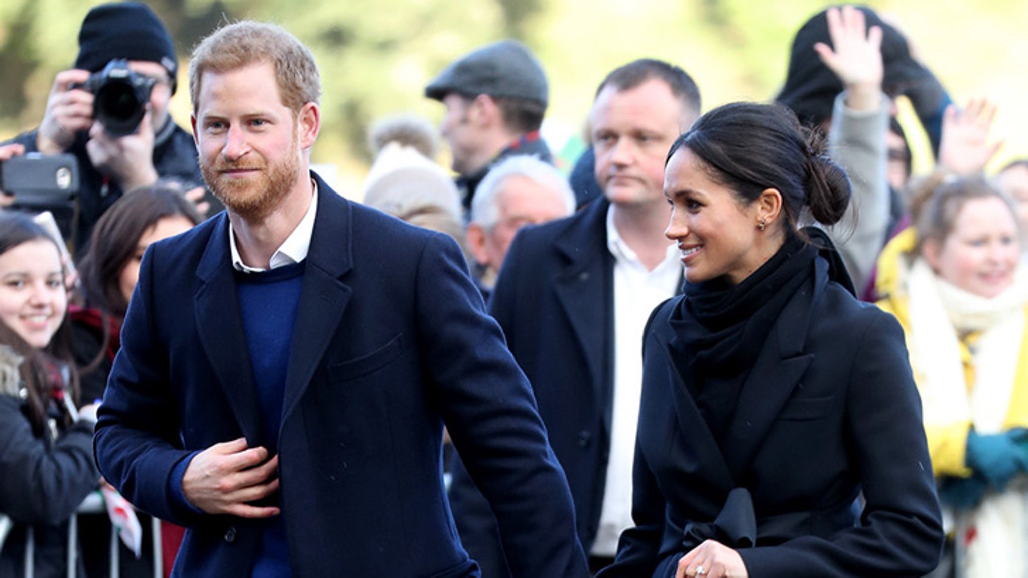 Prince Harry and Meghan Markle Make First Official Visit to Wales