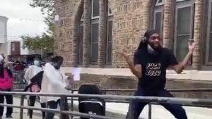 Philly Voters Dance the 'Cha Cha Slide' While Waiting to Cast Ballots