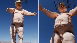 donald trump statue sub 2