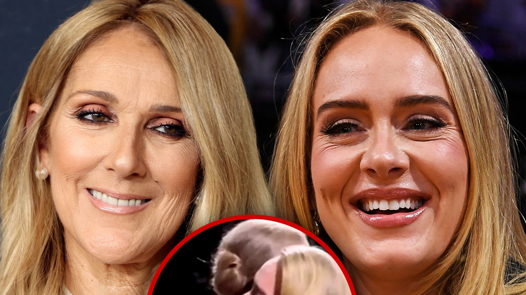 Adele Overwhelmed with Emotion Upon Seeing Celine Dion at Las Vegas Show thumbnail