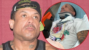 benzino in ambulance getty tmz