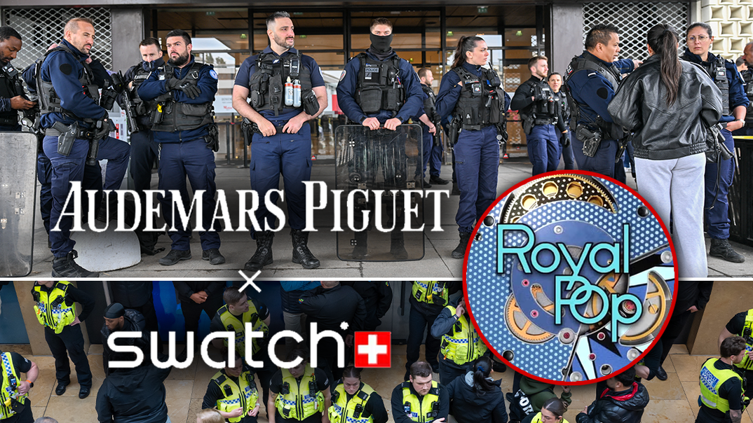main swatch watch royal pop chaos getty