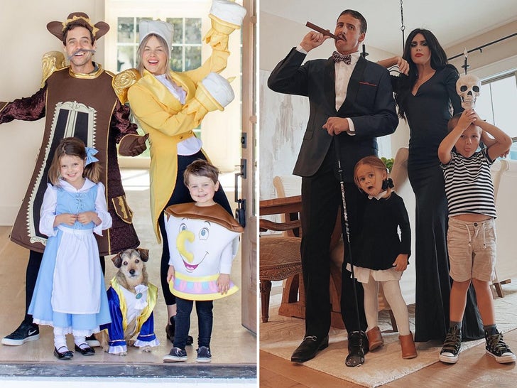 Stars And Their Families All Dressed Up!