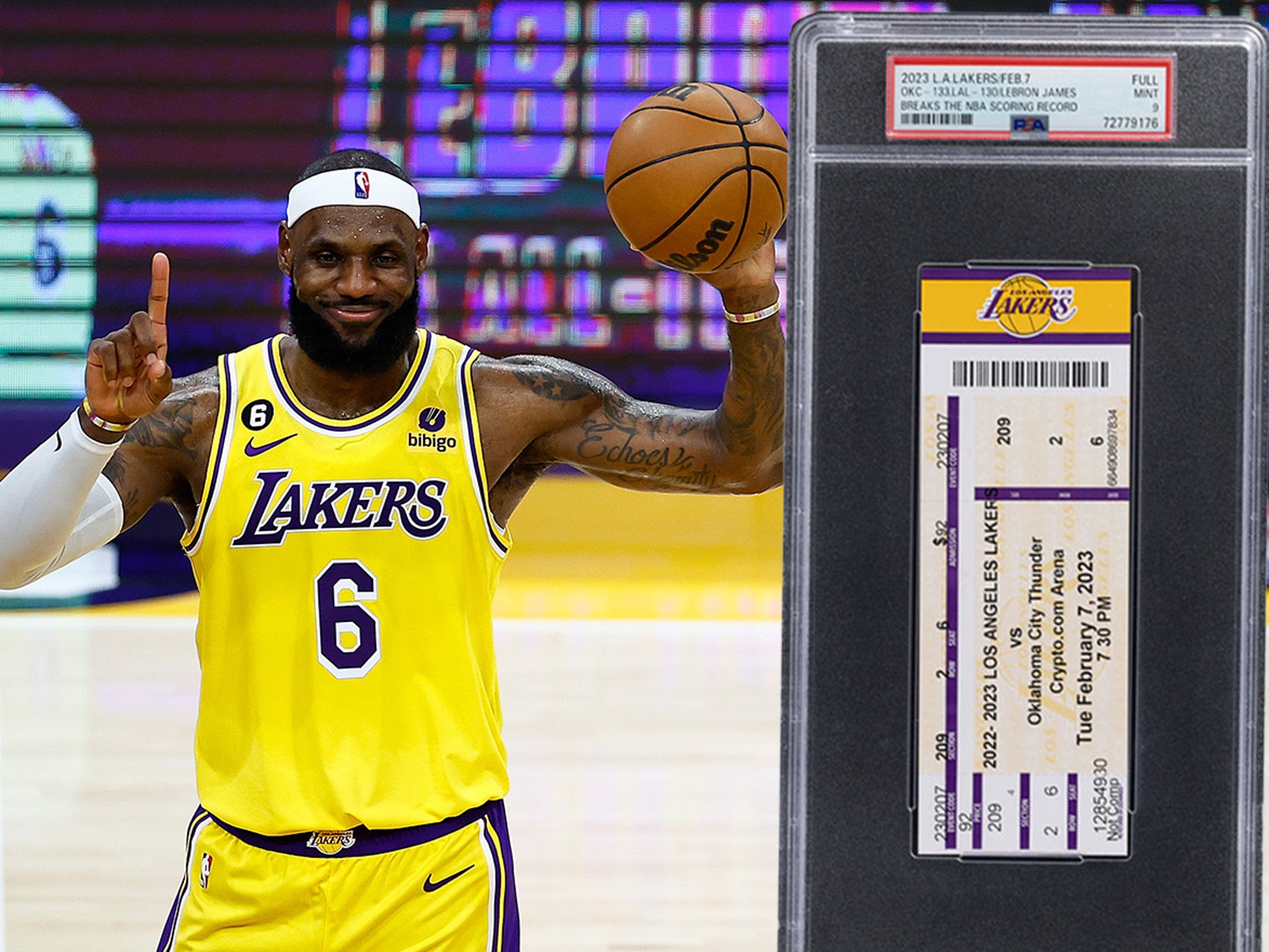 LeBron James' Scoring Record Jersey Worth Over $3 Million, Auction Expert  Says