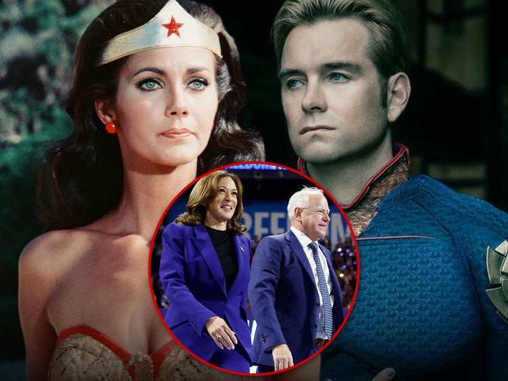 'The Boys' Creator Teases Crossover with Lynda Carter to Support Kamala Harris