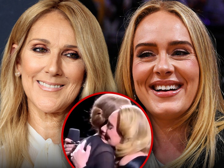 Adele in Tears After Spotting Celine Dion at Las Vegas Residency