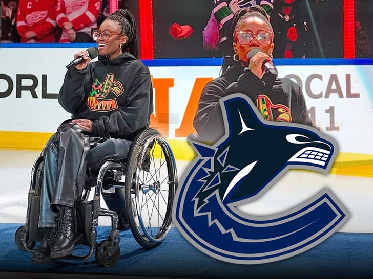 Canucks para dar as boas -vindas ao cantor de Anthem depois dos fãs boo sobre as tarifas de Trump