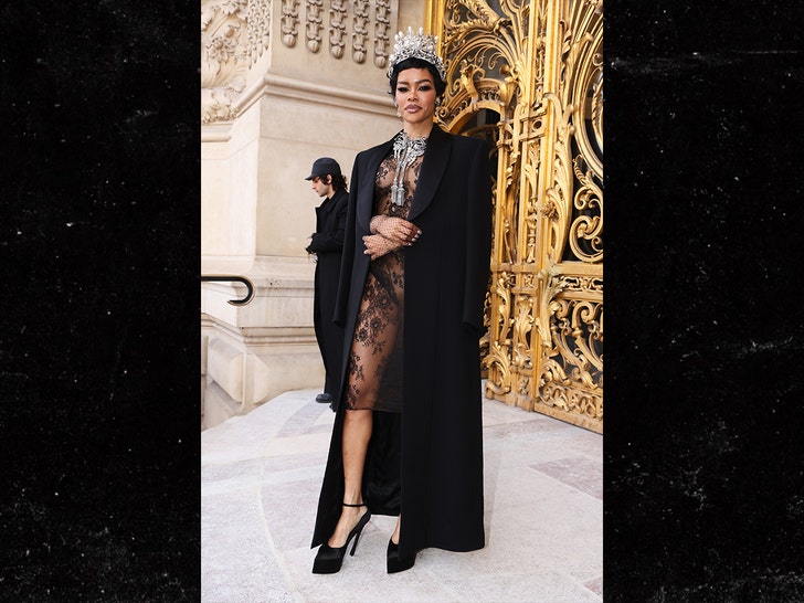 teyana taylor paris fashion week getty 2