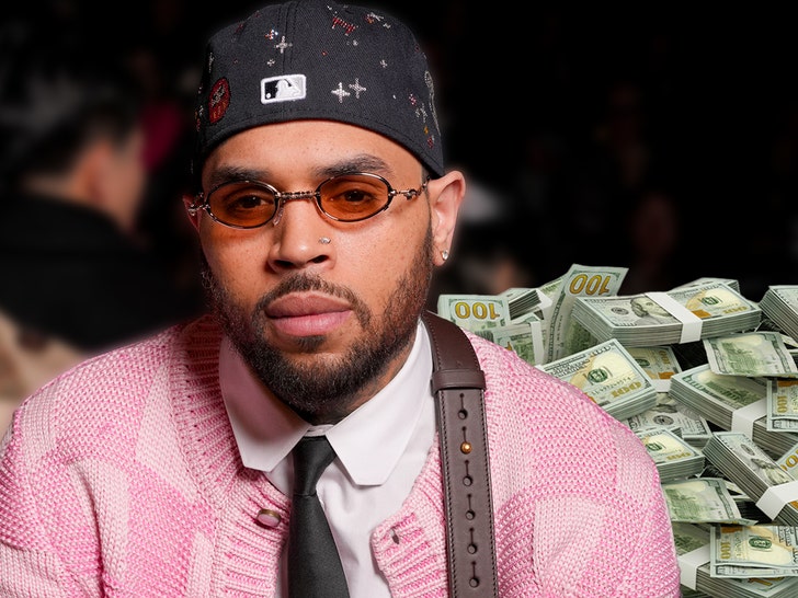 chris brown pays Housekeeper getty comp