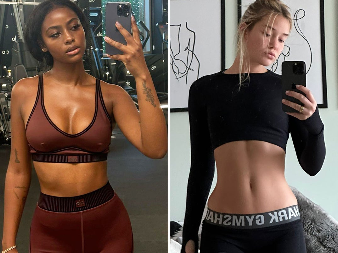 Justine Skye vs. Olivia Ponton -- Workout Baddies Edition