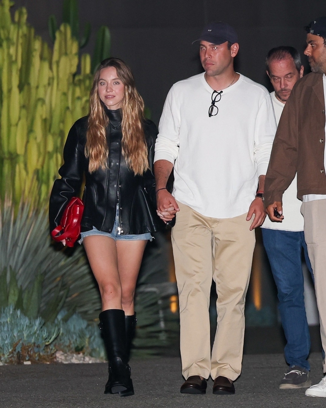 1001 Sydney Sweeney Scooter Braun Holding Hands 9