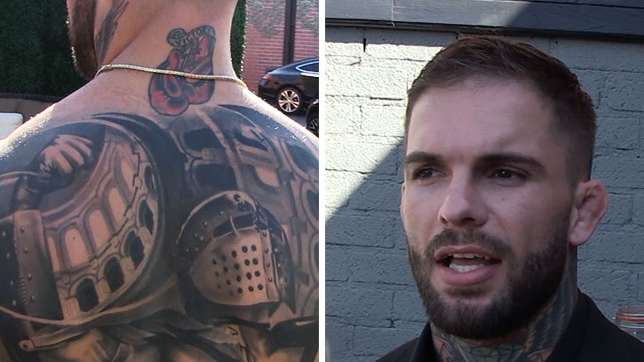 Cody Garbrandt Shows Off Insane Back Tat Took 25 Hours To Complete