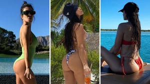 Kourtney Kardashian's Booty-ful Shots