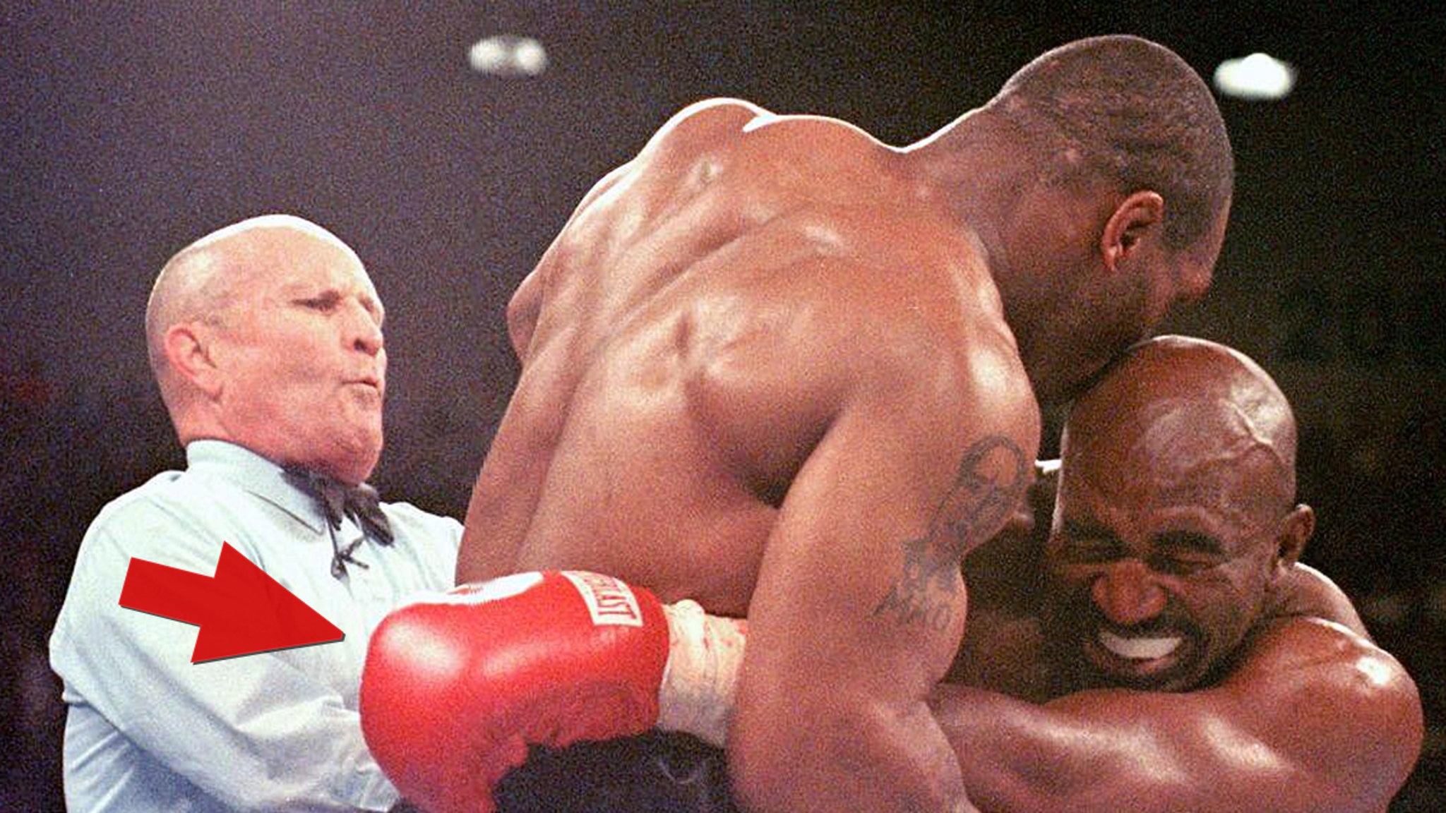 Evander Holyfield's Gloves From Tyson Ear Bite Fight Hit Auction Block