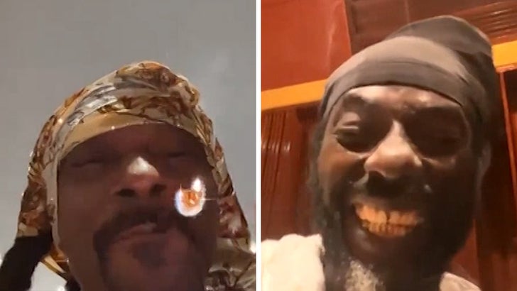 Snoop Dogg & Buju Banton Puff Blunts for 4/20 While Premiering New Collab