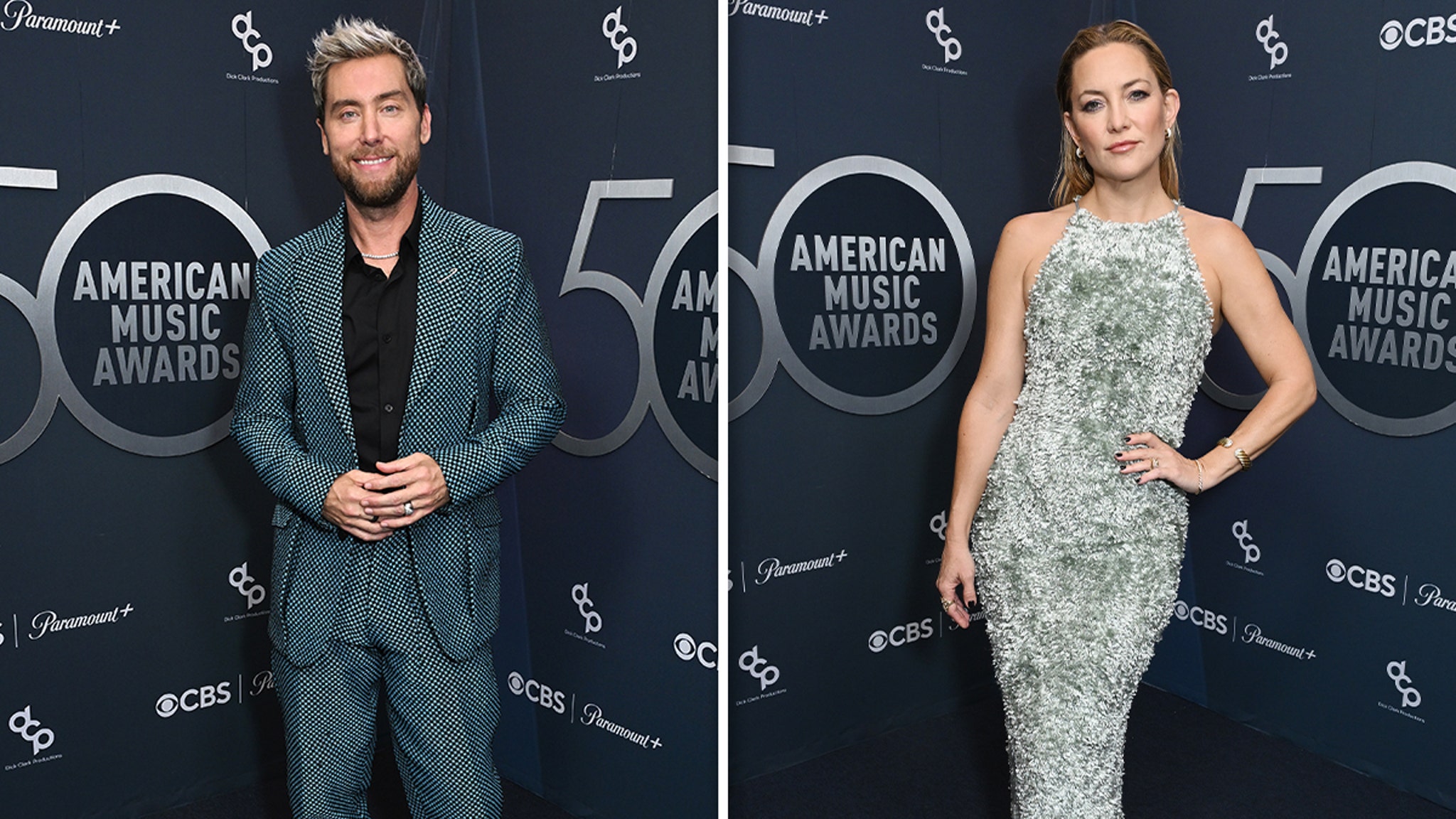 Mariah Carey and Other Stars Attend 50th Anniversary of American Music Awards