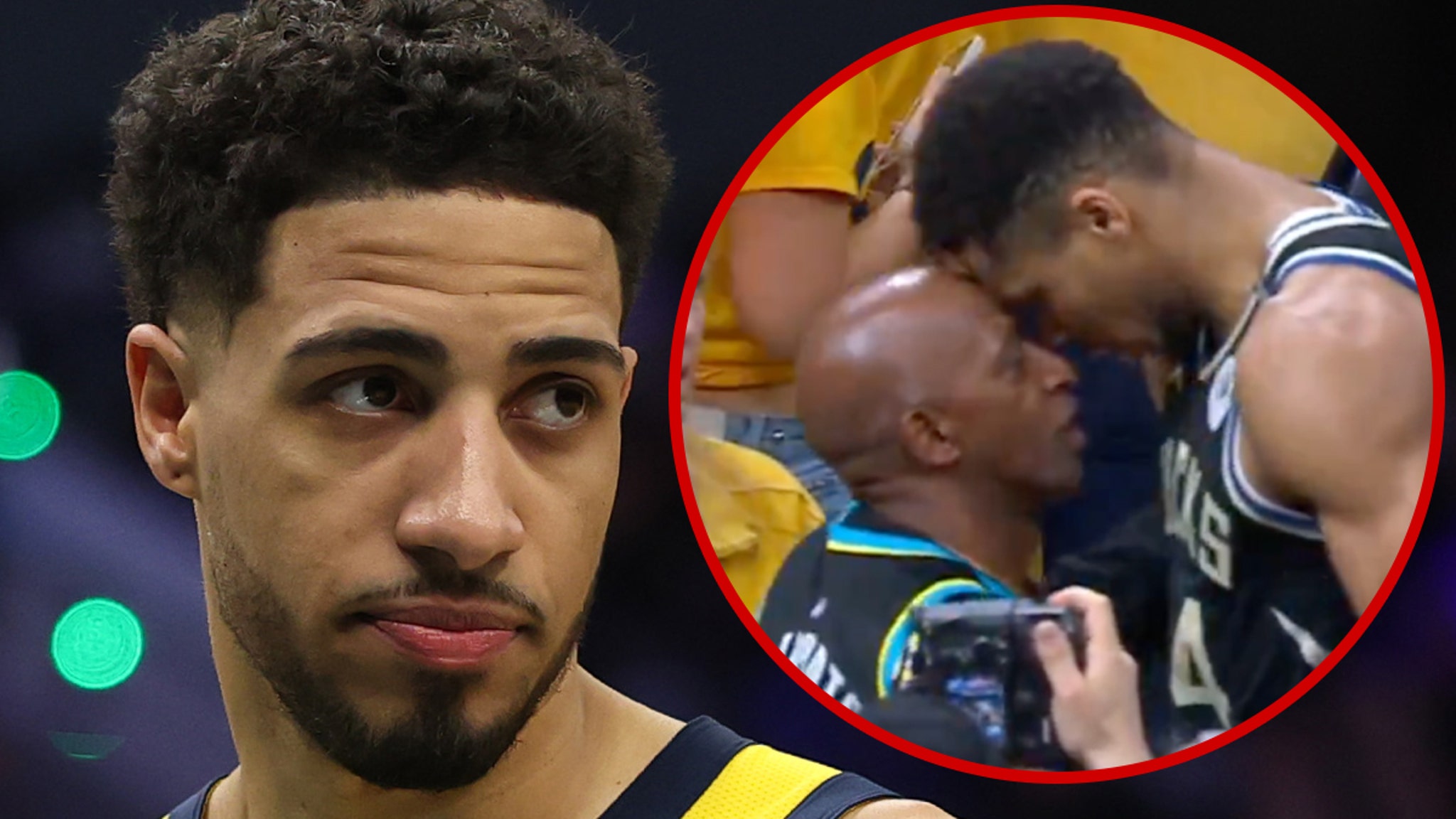 Tyrese Haliburton's Dad To Miss Playoff Games After Giannis Antetokounmpo Feud